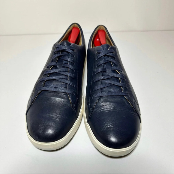 Cole Haan Grand OS Crosscourt II Shoes Mens Navy Blue Leather C26522 Size 12 M - Picture 3 of 9